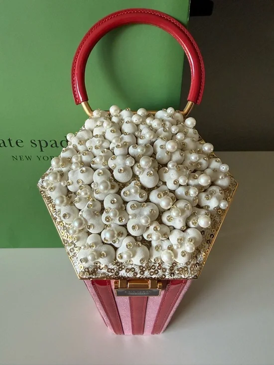 Kate Spade “What’s Popping” 3D Popcorn Bag - Picture 2 of 11